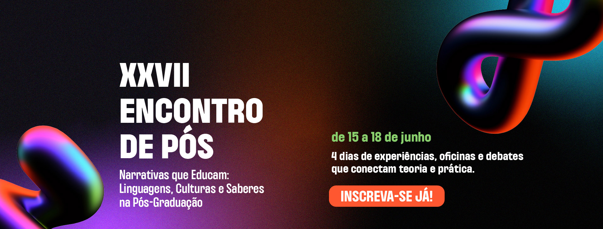 Participe do XXVII Encontro de Pós-Graduação