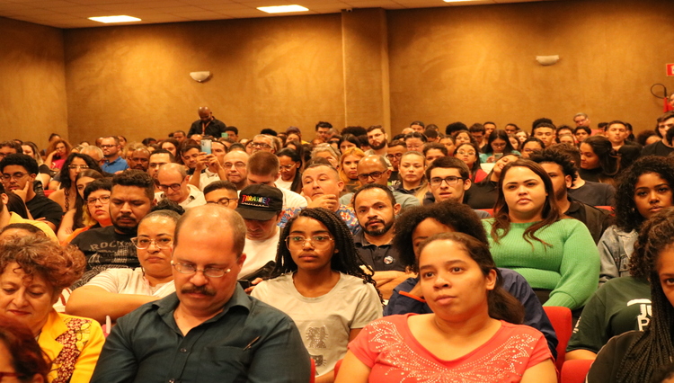 Público presente no 1º dia do Seminário