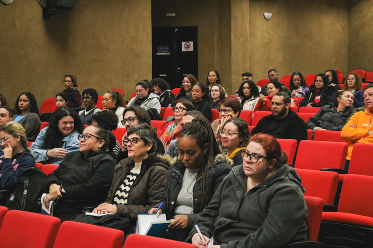 Alunos do curso de Biblioteconomia do Assunção.