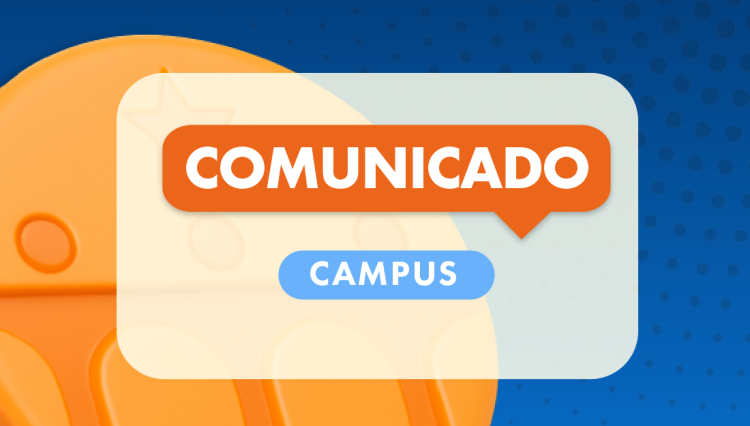 Funcionamento excepcional do Campus - Sábado 17 de Outubro